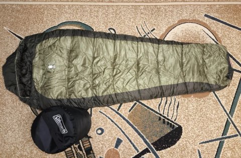 Зимовий спальник кокон Coleman Mummy до -17°C (оригінал)