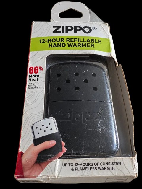 Zippo стокова грілка грелка 12 годин оригінал