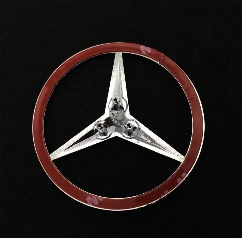 Значок емблема Mercedes-Benz зірка на кришку багажника логотип — фото 3