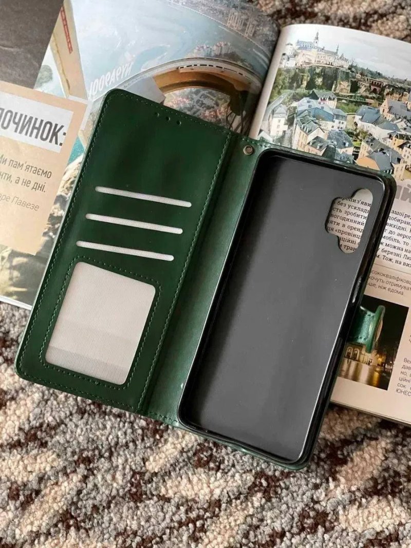 Знижка! -15% Шкіряний чохол книжка GETMAN кожаный чехол книжка Xiaomi Redmi Note — фото 2