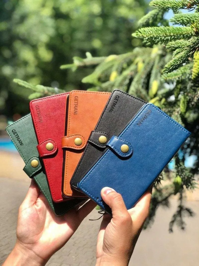 Знижка! -15% Шкіряний чохол книжка GETMAN кожаный чехол книжка Xiaomi Redmi Note — фото 3