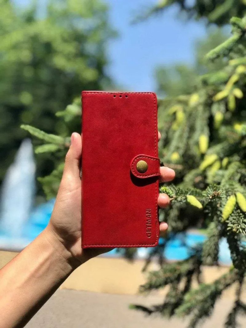 Знижка! -15% Шкіряний чохол книжка GETMAN кожаный чехол книжка Xiaomi Redmi Note — фото 8