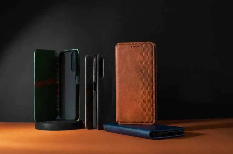 Знижка! -15% Шкіряний чохол книжка GETMAN кожаный чехол для Samsung Galaxy та ін. — фото 8