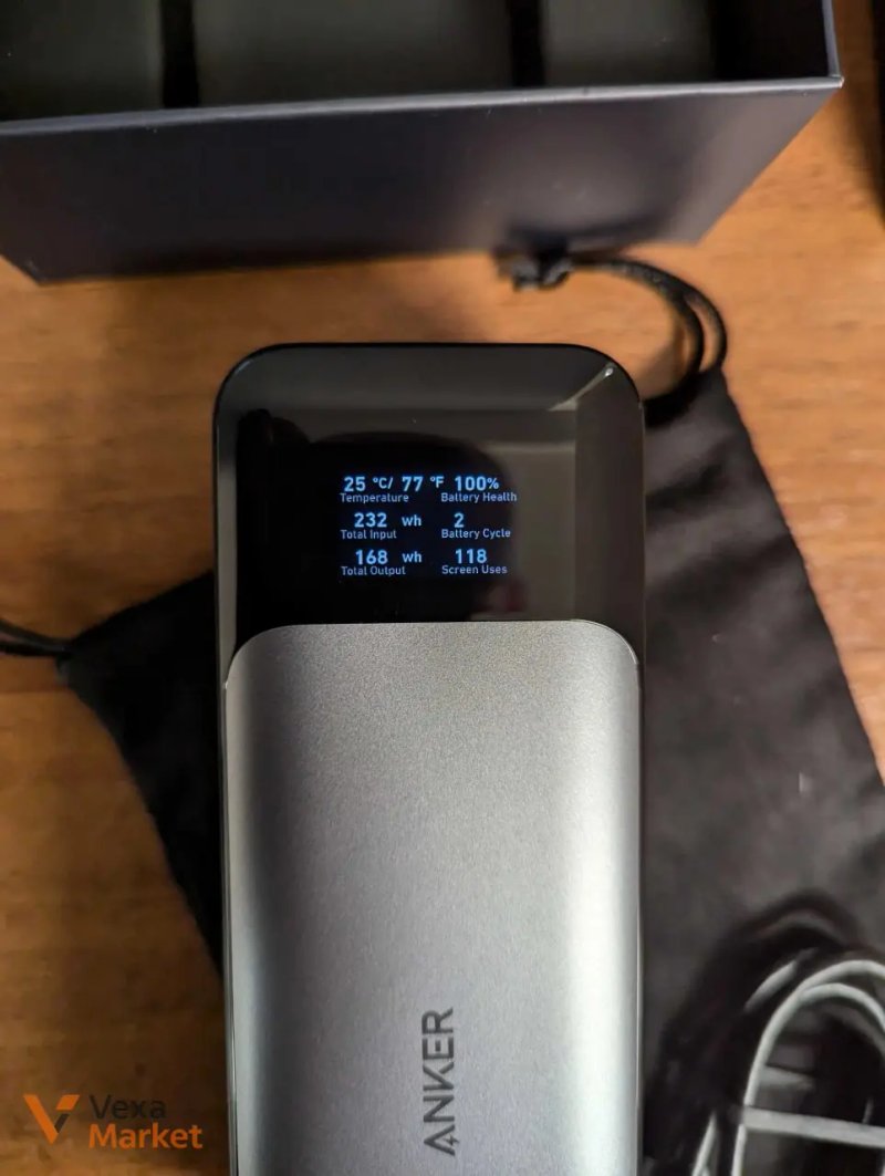 Зовнішній акумулятор Anker 737 PowerCore 24K (A1289011) 24000 мА·год — фото 3