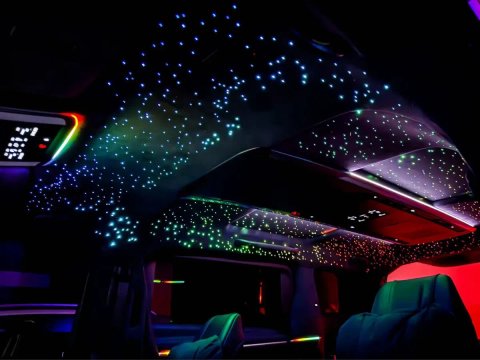 Звездное небо, зоряне, зіркове небо для всіх авто