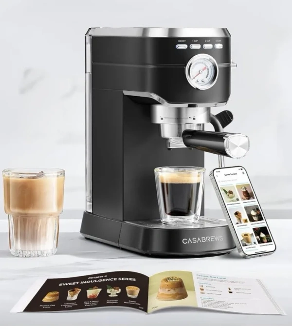 Кавоварка CASABREWS CM5418 для еспресо 20 барів