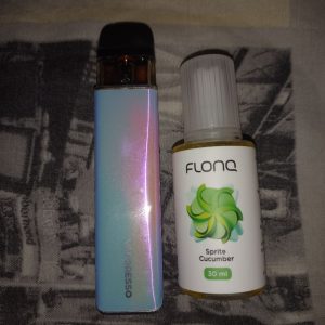 Pod-система Vaporesso та рідина Flonq Sprite Cucumber
