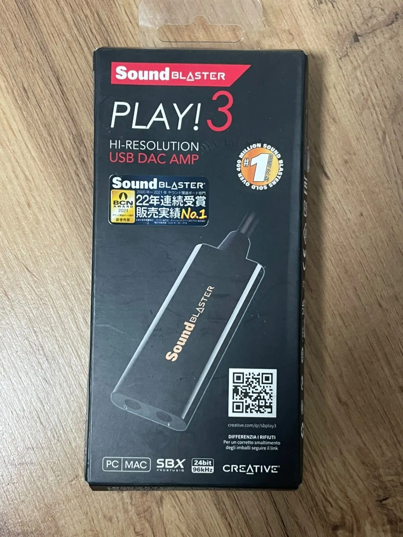 Продаю зовнішню usb саундкарту "sound blaster play!