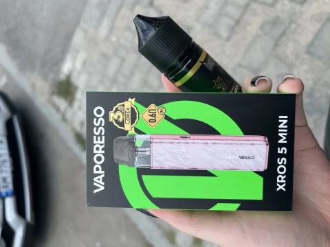 XROS 5 MINI+рідина чорниця-лимон