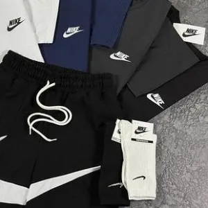Комплект футболка та шорти nike + шкарпетки