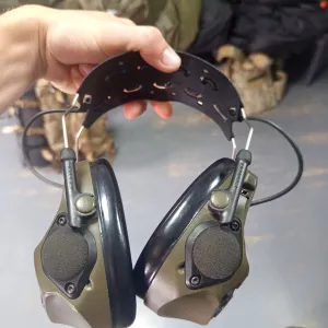 Професійні активні тактичні навушники 3M Peltor ComTac VIII Олива