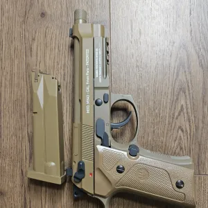 Пістолет страйкбольний Umarex Beretta M9A3 FM Blowback СО2 кал. 6 мм ВВ. FDE