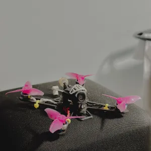 Meteor75Pro elrs fpv дрон карбон рама доработан квадрокоптер betafpv