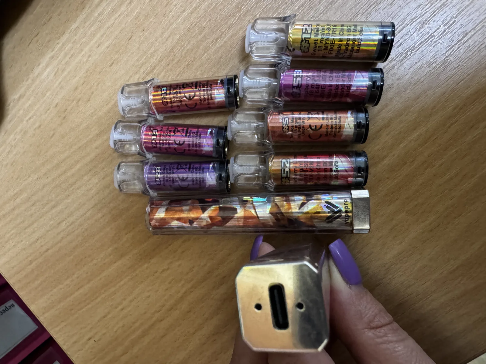 Vapepro Pod + 7 картриджів