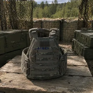 Бронежилет тактический камуфляжный