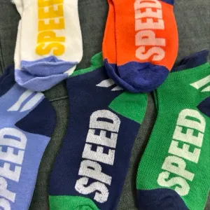 Носки с надписью SPEED